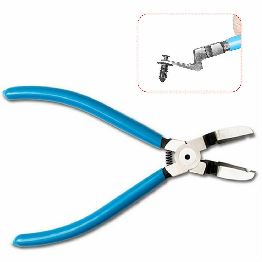 Car Fastener Cutter Clips Panel Puller Plier Tool Push Retainer Pin Rivet Trim