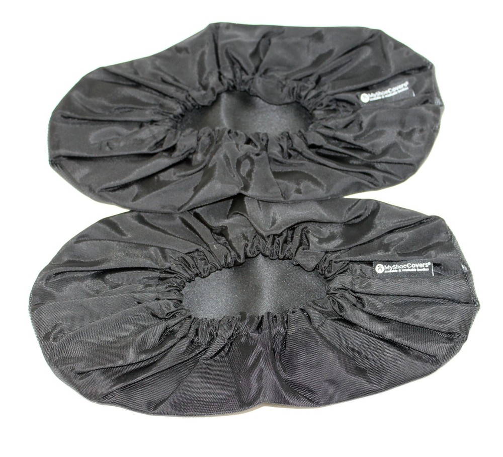 2 x MyShoeCovers Reusable Washable booties for Shoe and Boot medium