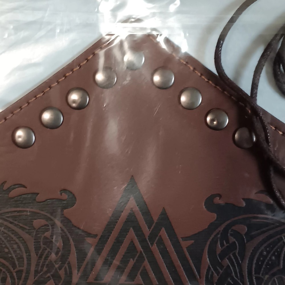 Wrist Bracer with Embossed Gothic Pattern Renaissance Pirate Knights