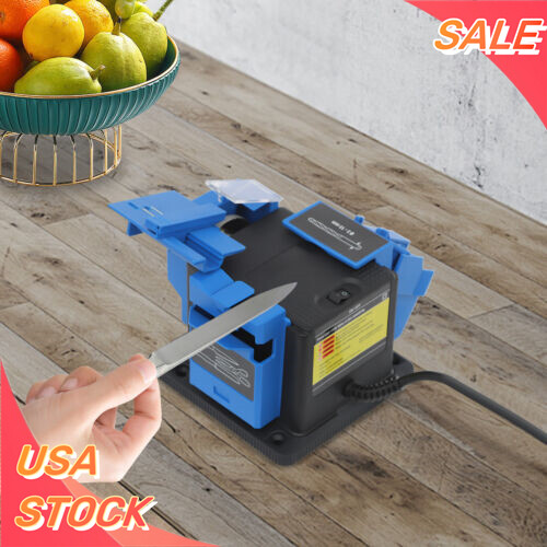 Electric Drill Bit Sharpener Multifunction Scissor/Knife Drill Sharpening Tool