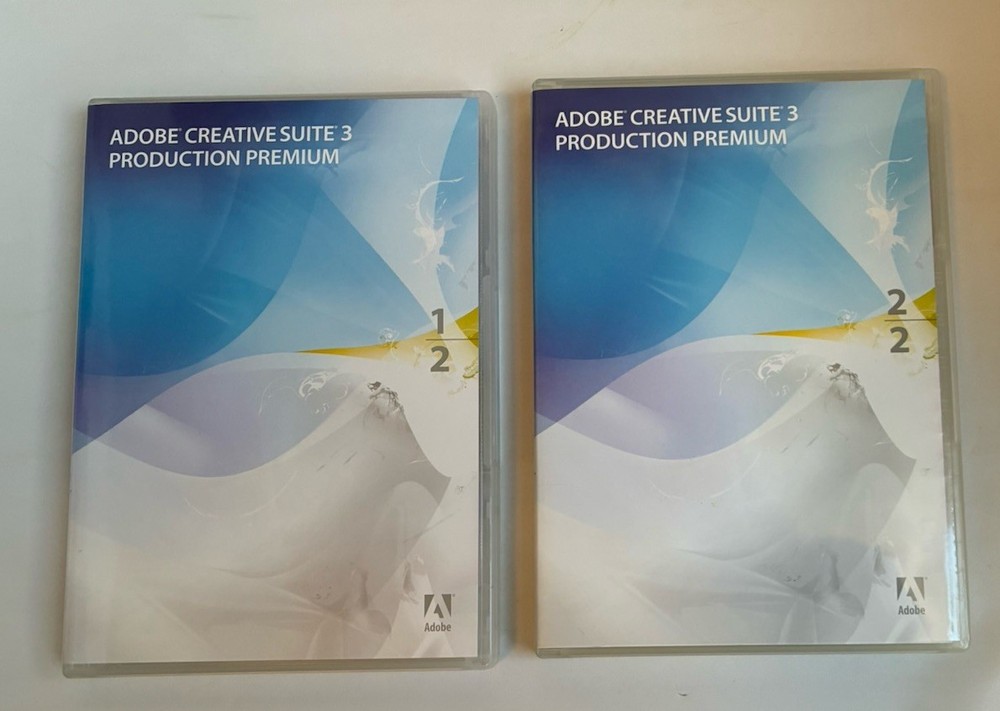 Adobe Creative Suite 3 Production Premium Box Set for Windows w/ Serials