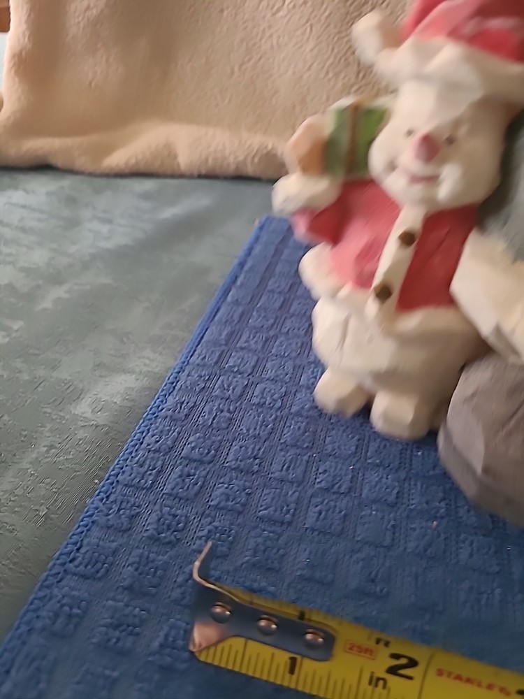 VINTAGE VELVET SANTA (BIN S)