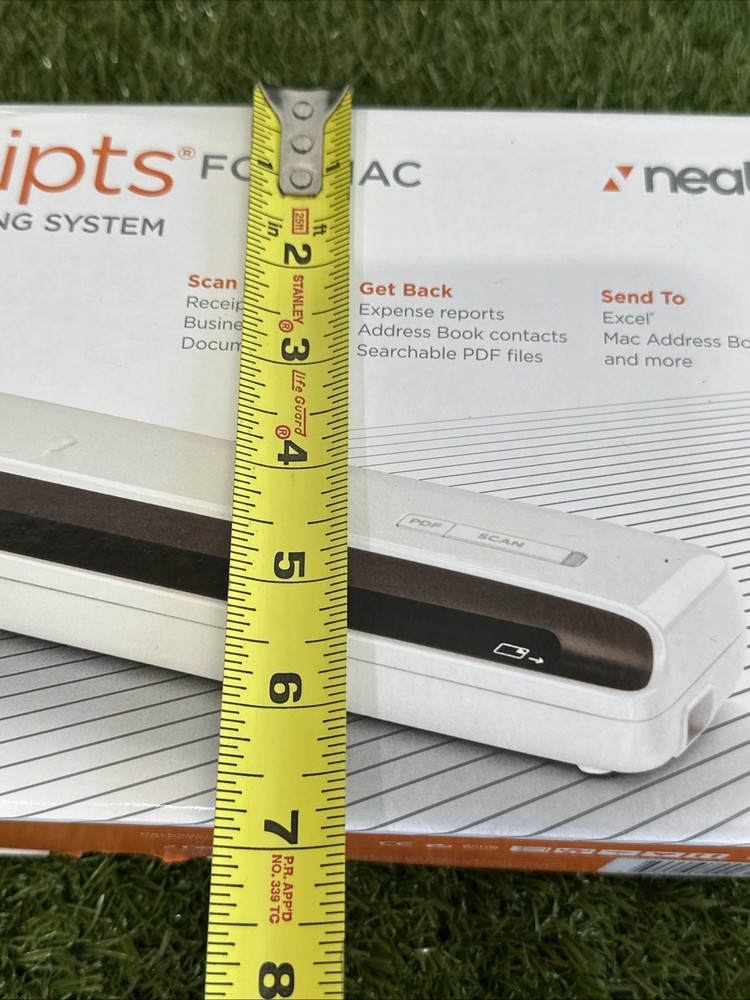 Neat Receipts For Mac Mobile Scanner + Digital Filing System
