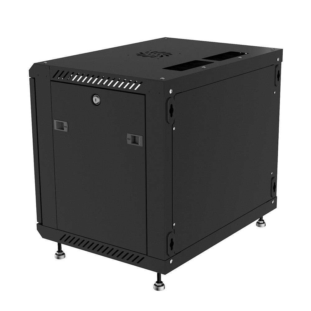 9U 24" Deep Wall Mount IT Network Server Rack Cabinet Enclosure Network Cabinet