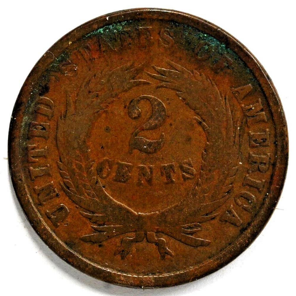 1864 2 Cent Piece