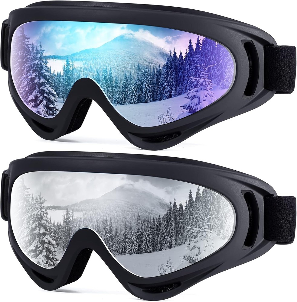 02.black Frame With Multicolor Lens + Black Gray Transparent
