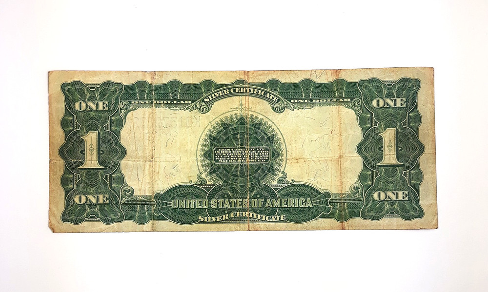 1899 $1 Black Eagle Silver Certificate ~ Circulated