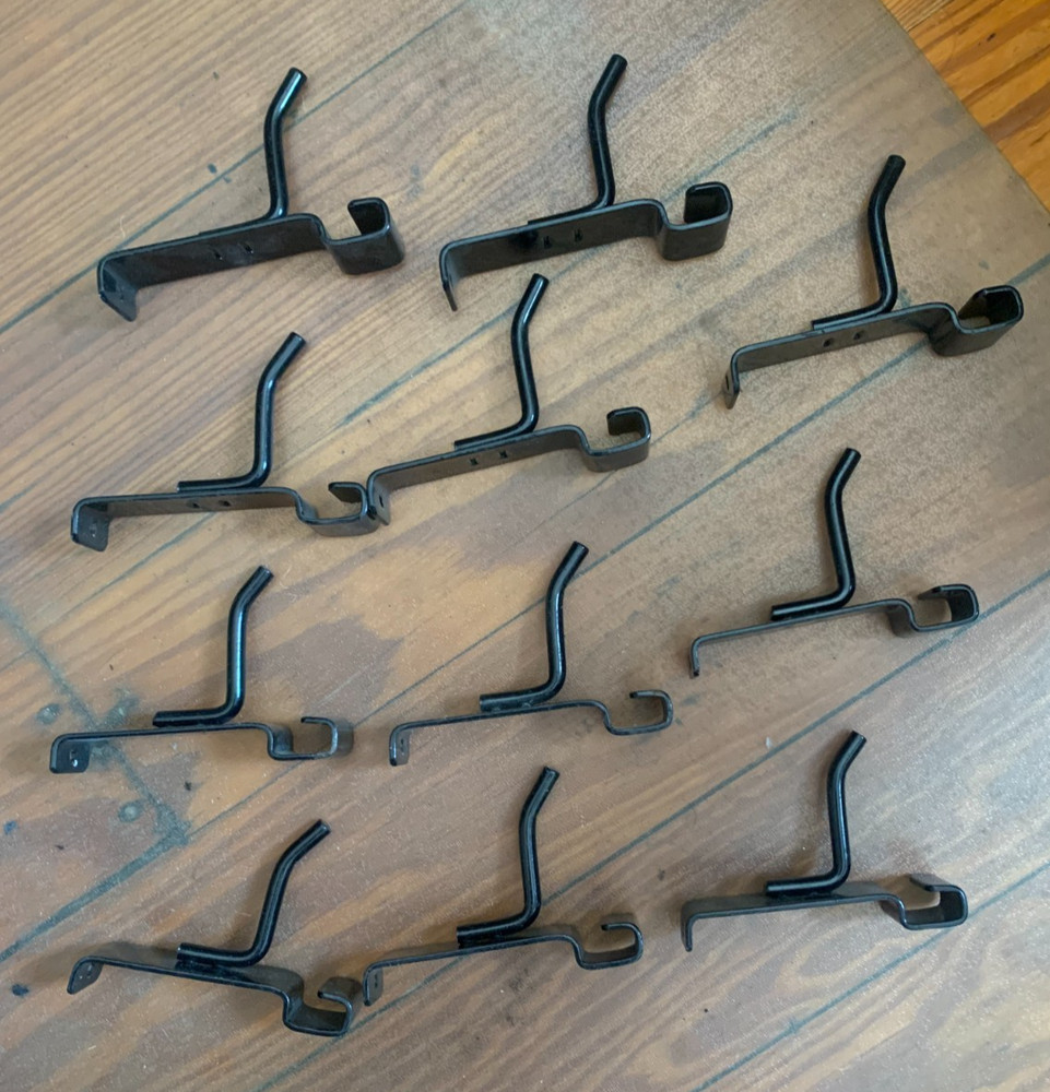 Used Wire Grid Hooks Panel Display Hooks - 2 4 6 8 10 12 inches - VOLUME PRICING