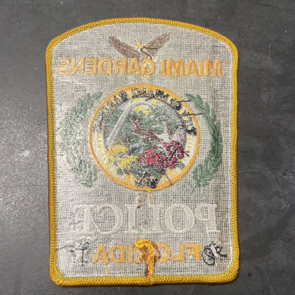 Miami Gardens FL Police Patch -276