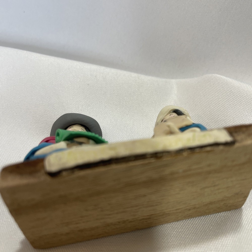 Handcrafted Peruvian Clay Couple