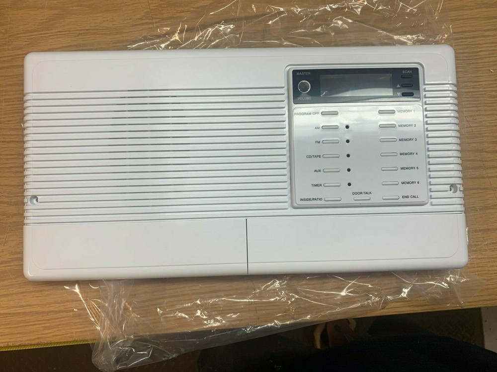 SCFM Replacement faceplate for IMA-3303 & IM-3303 Nutone intercom Bright White