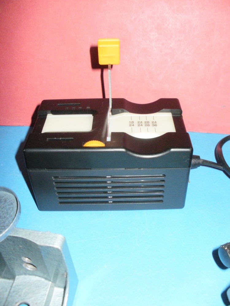 Lot of three different devices for viewing and processing slides from Germany