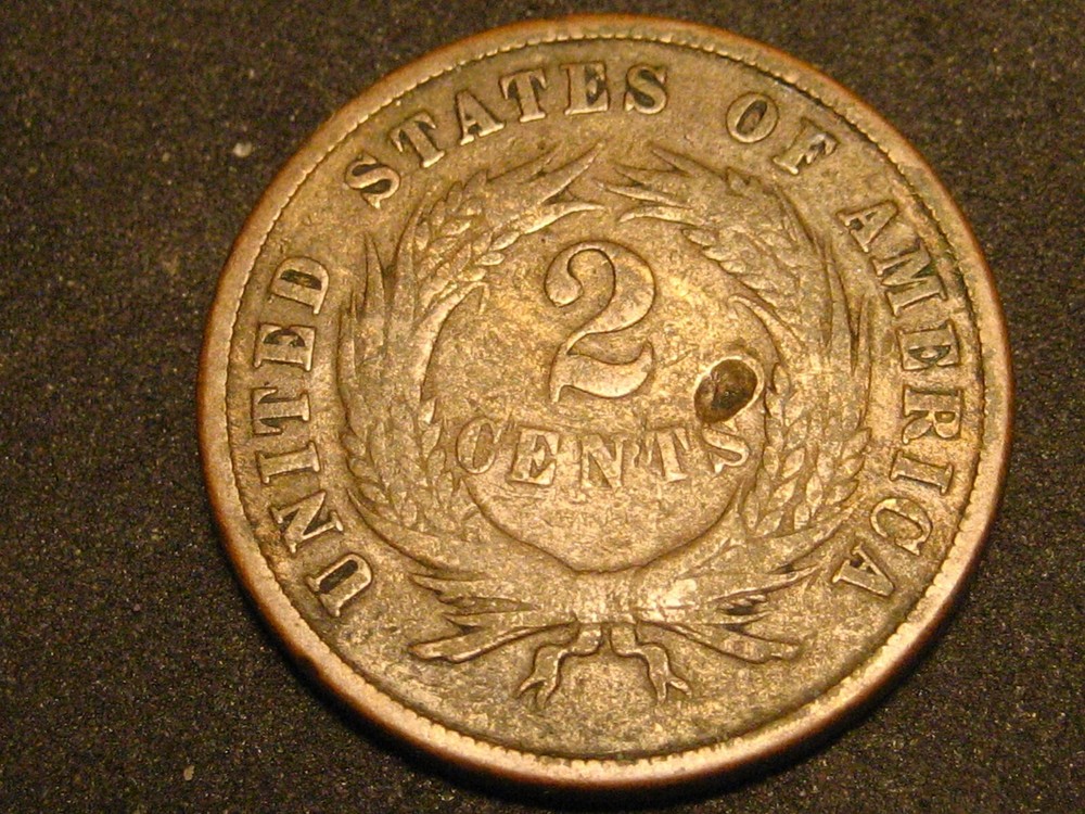 1870 Two Cent Piece BETTER DATE