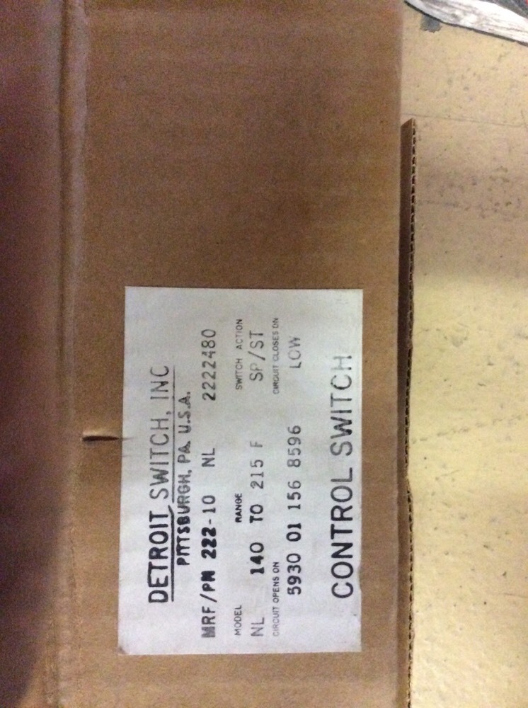 222-10, 2222480 Detroit Control Switch
