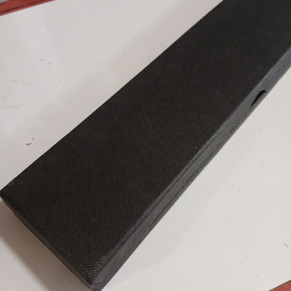10" X 3" Black With Beige Silk Lining Samson Watch Co Presentation Box