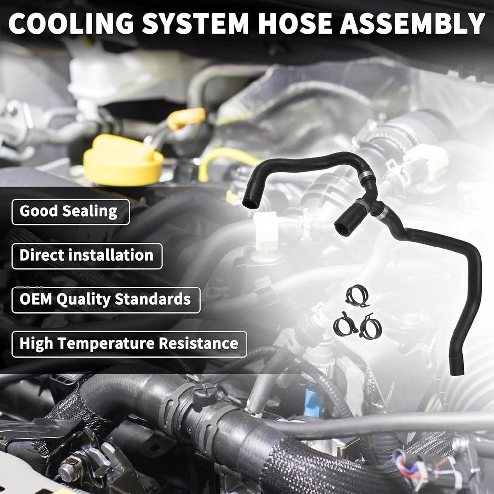 Cooling System Heater Hose Assembly for Ford Focus 2004-2020 High Sealing