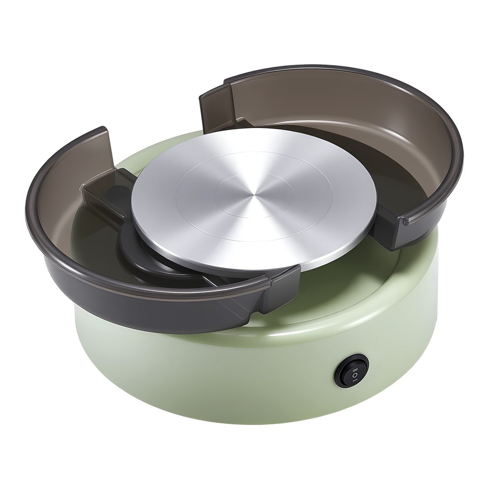 HOT/ Mini Pottery Wheel,6 inch Turntable,Forward and Reverse Rotation,Adjustabl