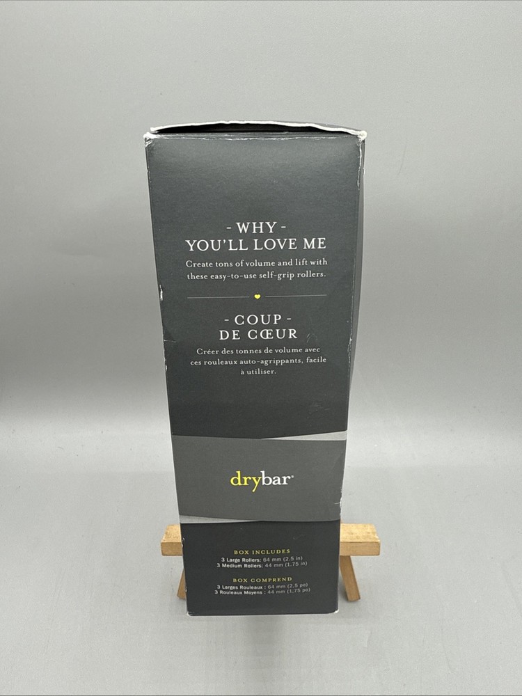 Drybar High Tops Self-Grip Rollers 6-Pack (3 Medium/3 Large)
