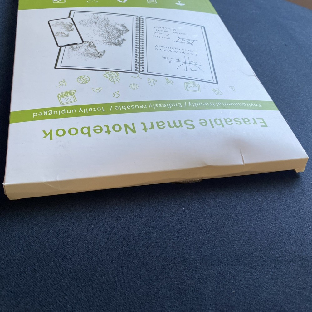 NWT Erasable Notebook - Green Technology