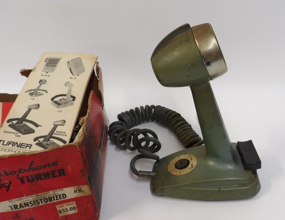 Vintage Turner Desktop Microphone - Untested - As Is