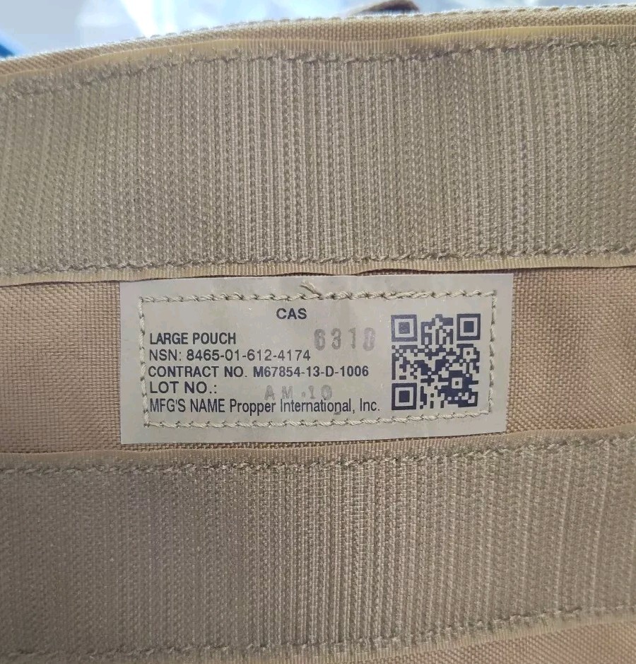 USMC Proper International CAS Large Reversible Pouch