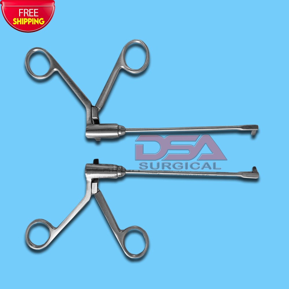 Antrum Punch Side Biting Forceps German Steel 2 PCs Set, Sinus & ENT Surgery Set