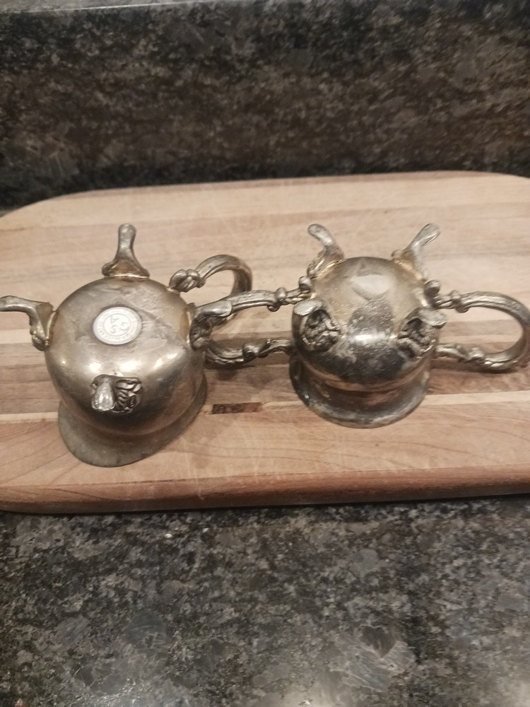 Godinger Silver Art Co. Cream Sugar Set