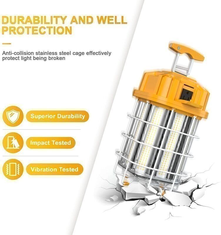 22500LM -150W LED Temporary Work Light Linkable Constructions Projects Lighting