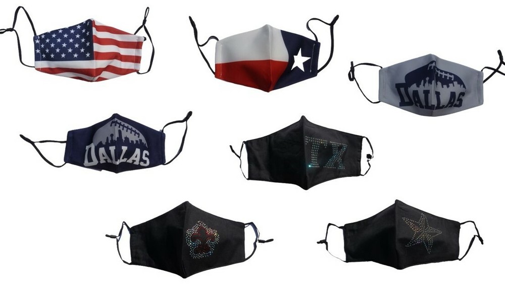 Face Mask Cloth Reusable Adjustable Elastic Straps Expandable