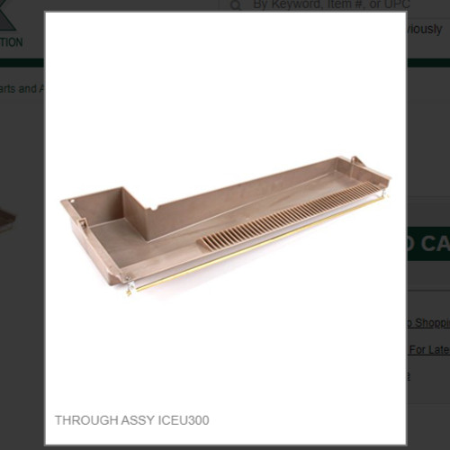 THROUGH ASSY ICEU300 #2101399-01S