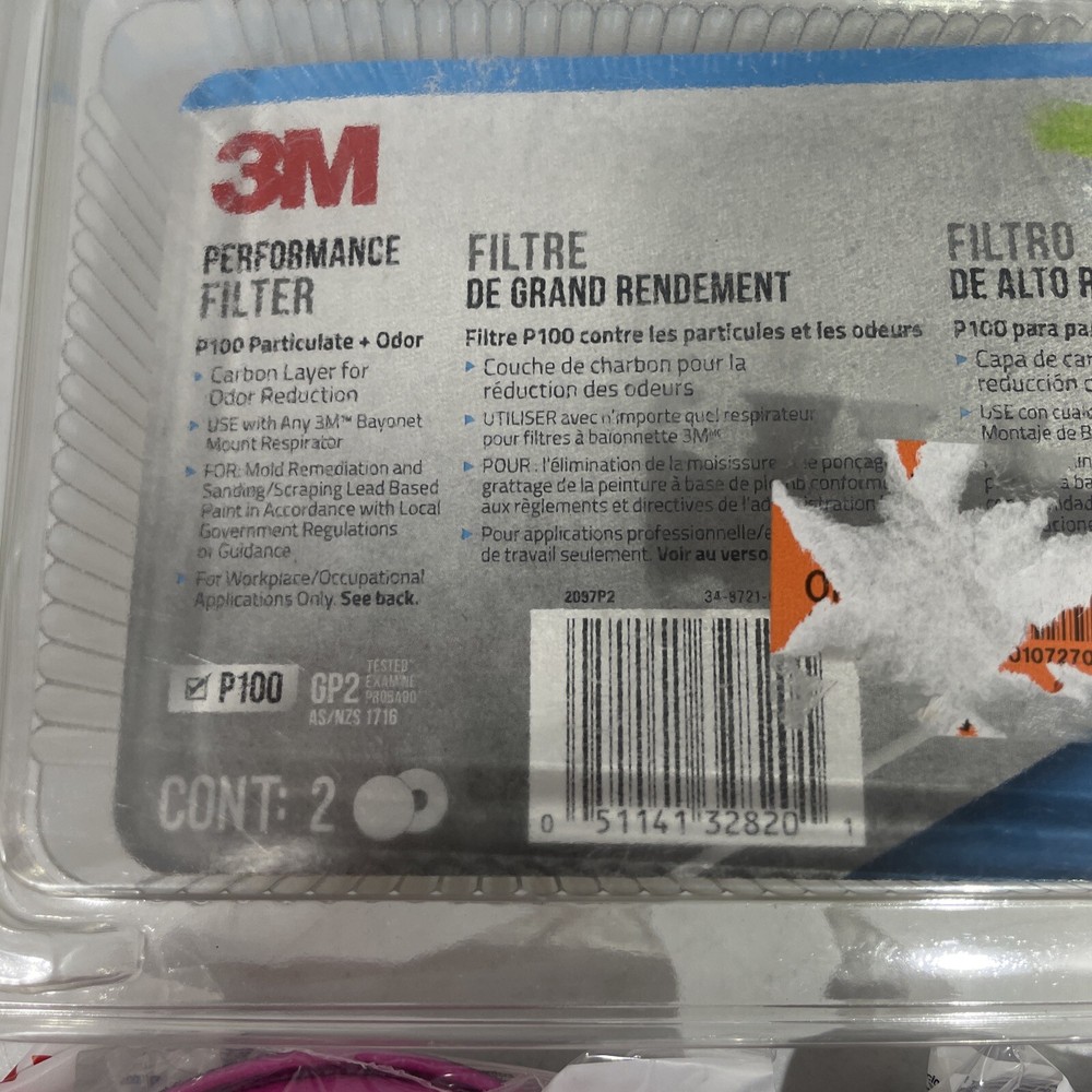 3M Performance Filter, 2 Pack 2097P2