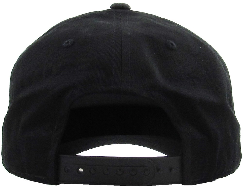 Chicago Flag Patch Olive Green Rope Snapback Constructed Black