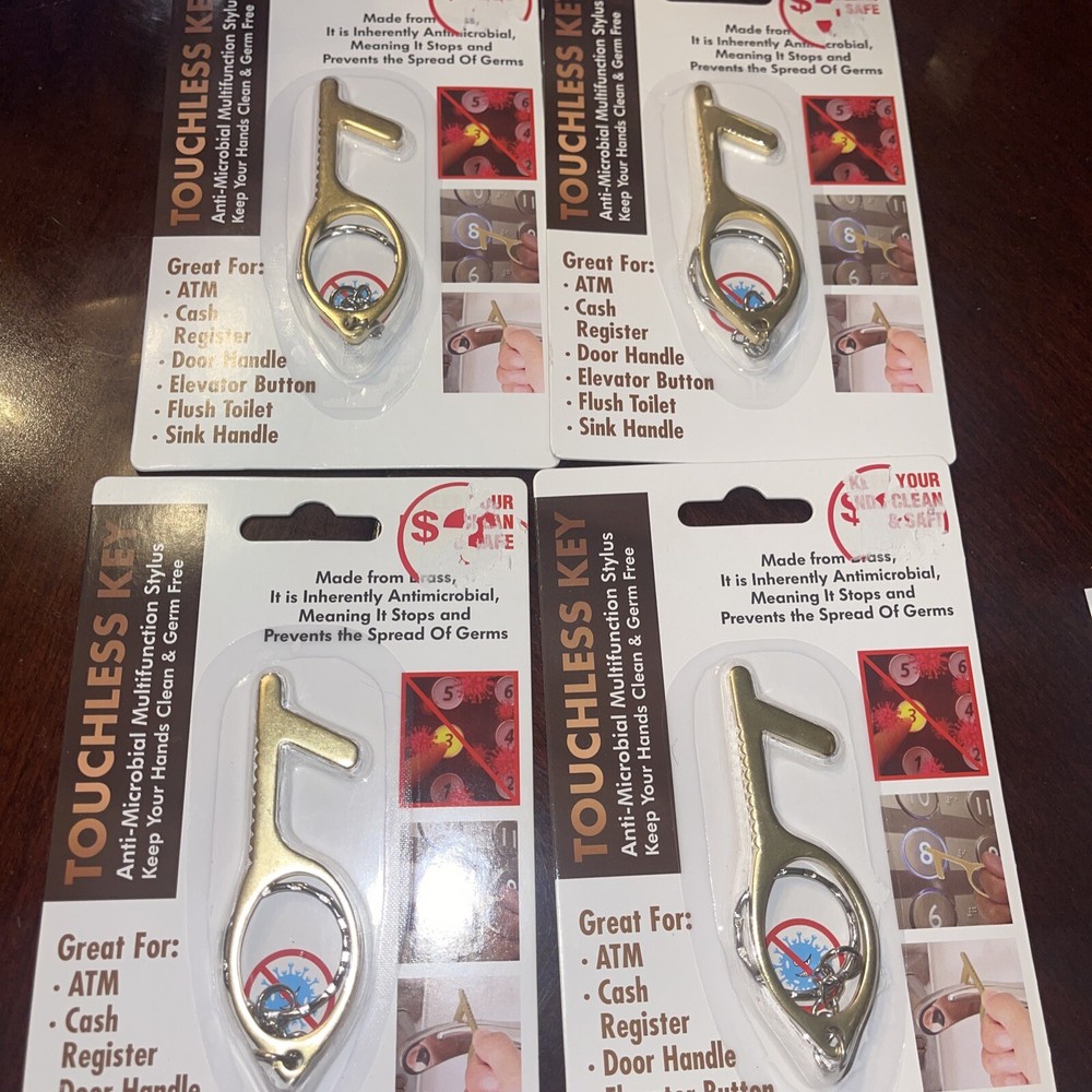 Set of 4 Key, Touchless Tool Hygiene, Doors, Elevator, ATM's