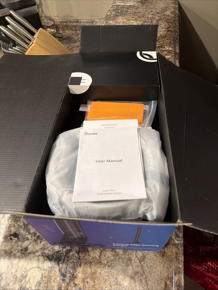 Govee Gaming BackLighting Kit H604A OPEN BOX SEE PICS Complete/Ugly Box