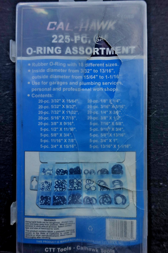 Cal-Hawk O-ring Assortment