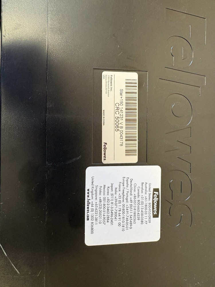 Fellowes Star+ 150 Binding Machine CRC 50065
