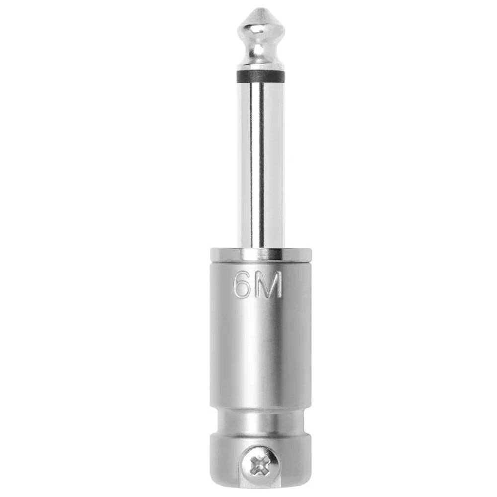 Squareplug SPS6M Medium Body TS Straight Plug, Nickel