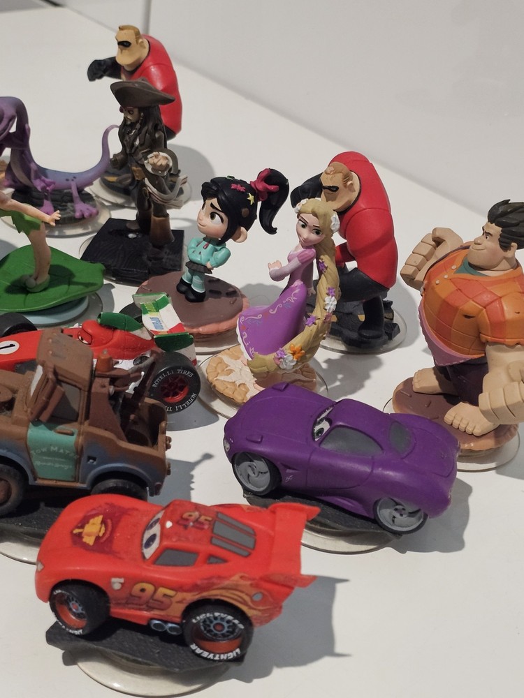 Disney Infinity Figure Bundle – Mixed Characters – Sold As Is / Untested