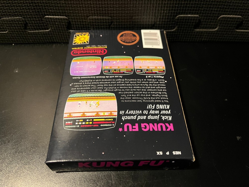 1985 Kung Fu Action - Empty custom design display box