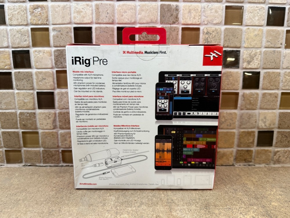 iRig Pre Mobile Mic Interface