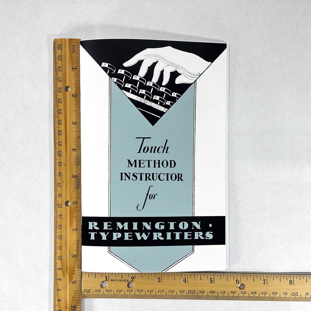 Remington Nine Desk Model Typewriter User Instruction Owner's Manual Guide