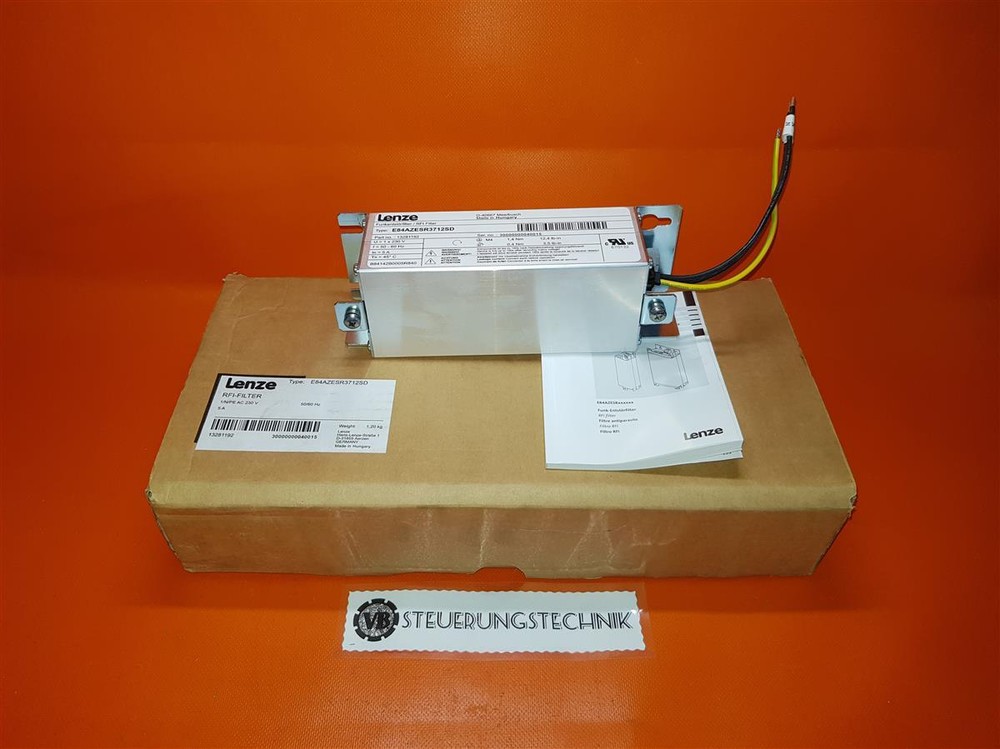 Lenze RFI Filter Type: E84AZESR3712SD