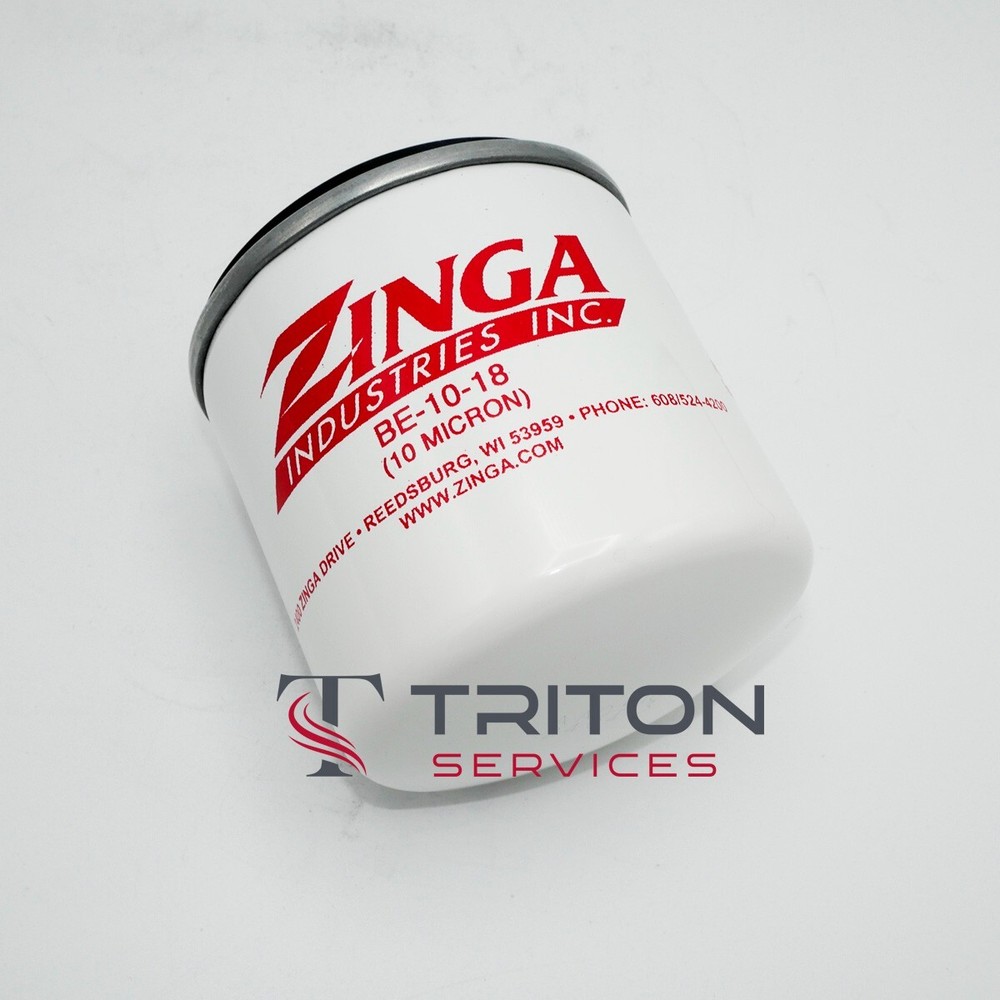 ZINGA BE-10-18 SPIN ON FILTER ELEMENT
