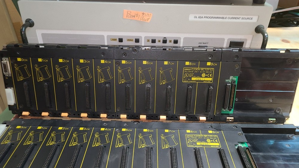 Omron 9 Slot CPU Base Unit C200H-BC101-V2 NEW