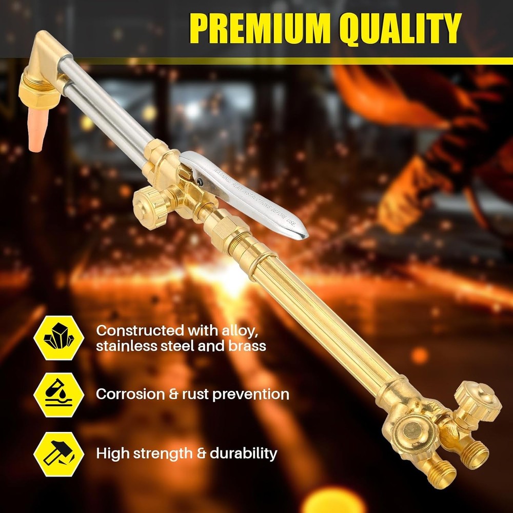 Victor Type Cutting Attachment Torch Handle Oxygen/Acetylene Cutting Welding Tor