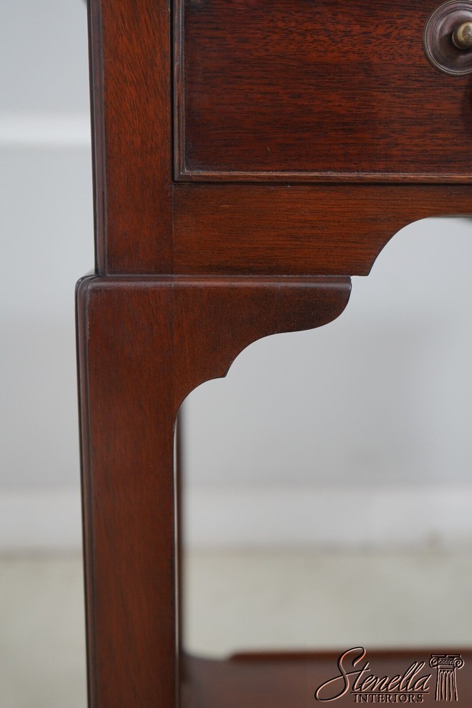 L62569EC: SMITH & WATSON Flip Top Mahogany Server Cart