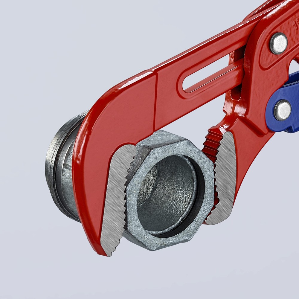 KNIPEX Tools Swedish Pattern Pipe Wrench S-Shape Fast Adjust 8360015