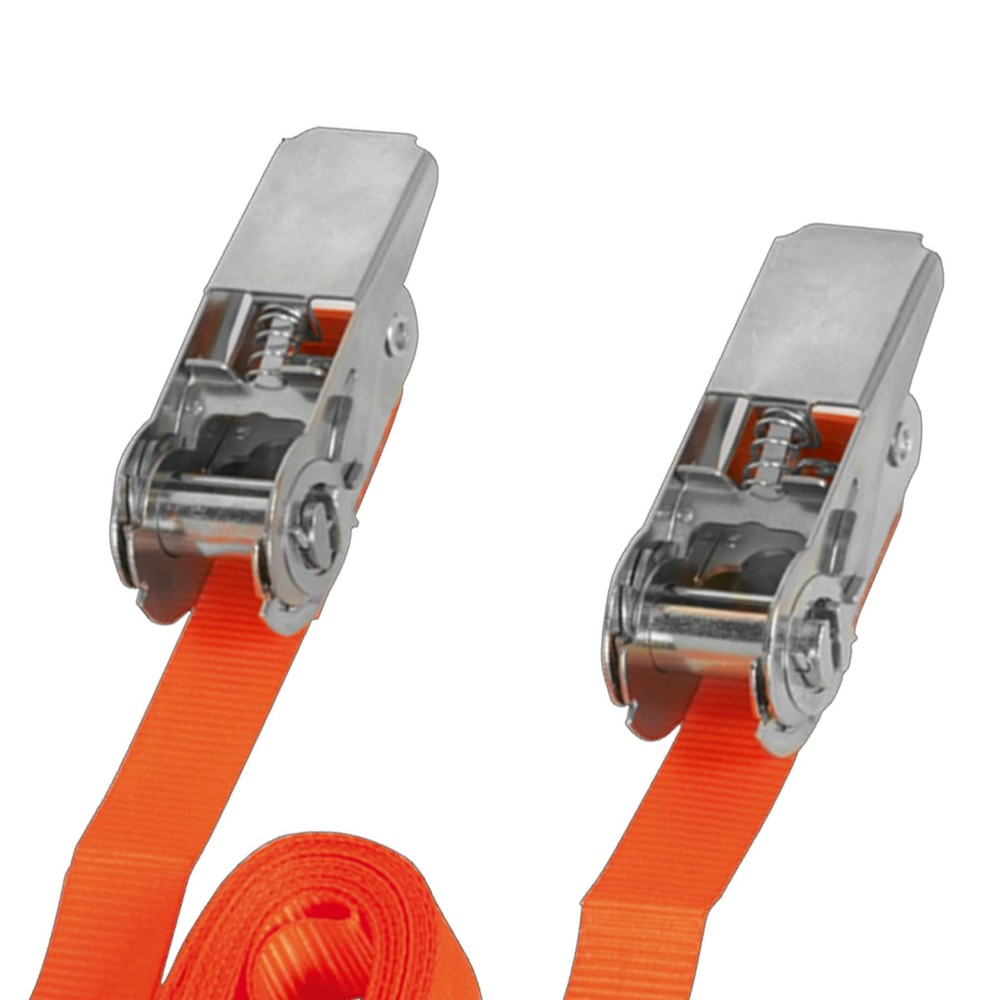 Sealey Ratchet Tie Down 25mm x 4m Poly Web 500kg Load Test - Pair