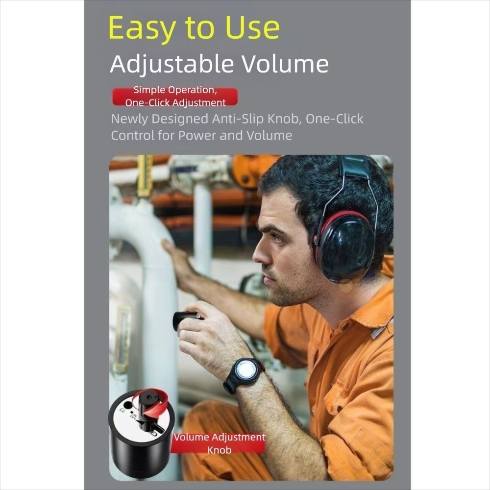 Compact Multi-functional Sound Detector Various Construction Pipe