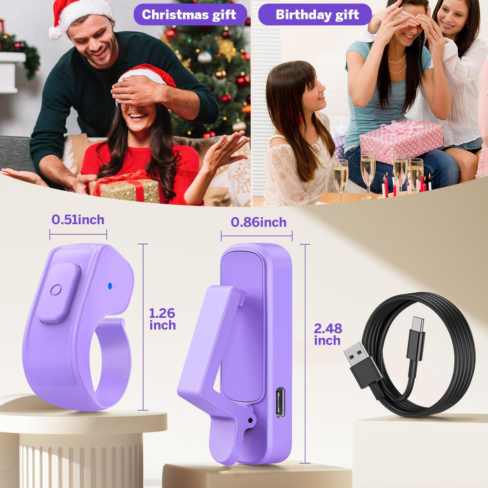 Page Turner Ring for Kindle,Remote Control for Iphone Ipad Android Tablets E-Rea